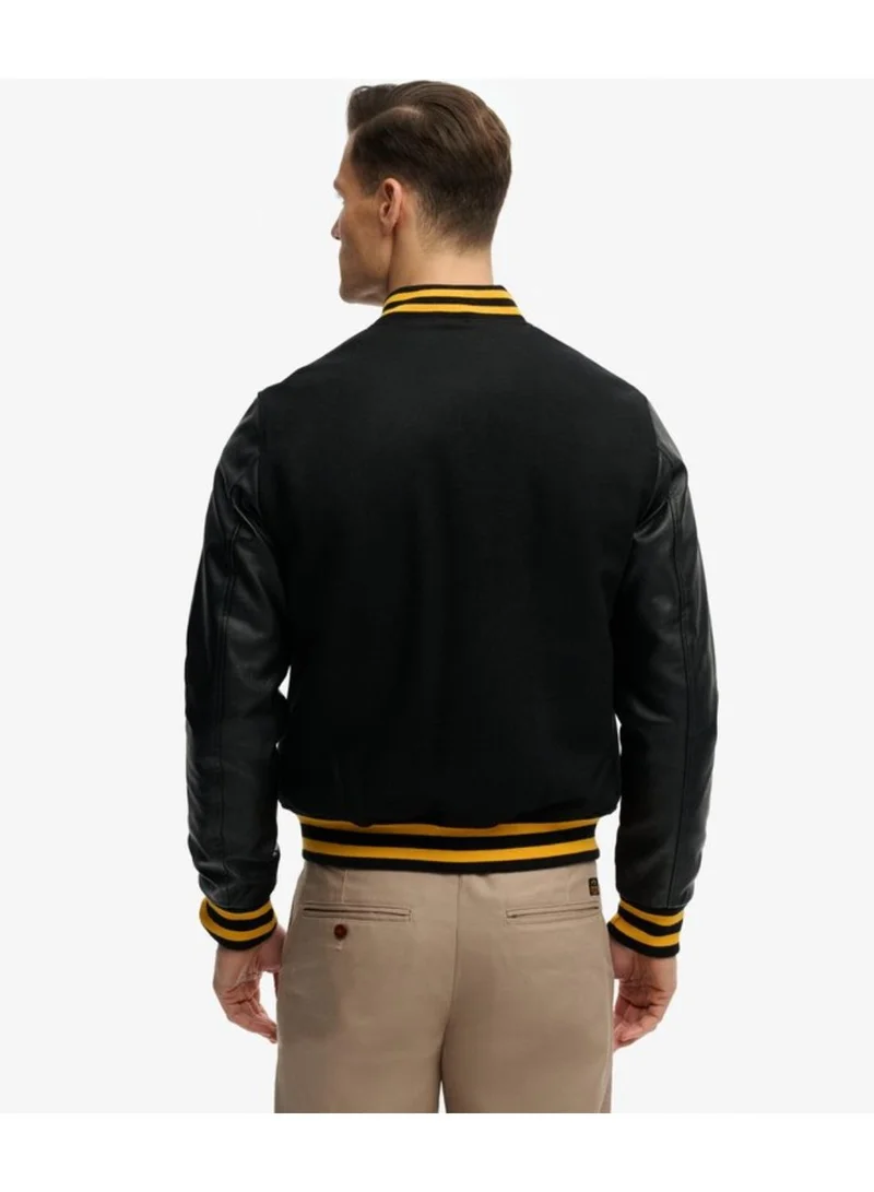 سوبر دراي Classic Varsity Bomber Jacket
